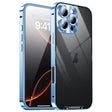 For iPhone 16 Pro Frosted Metal Phone Case(Blue) - iPhone 16 Pro Cases by PMC TechLife | Online Shopping South Africa | PMC TechLife | Buy Now Pay Later Mobicred
