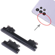 For Samsung Galaxy A52 4G SM-A525 10pcs Power Button + Volume Control Button(Black)