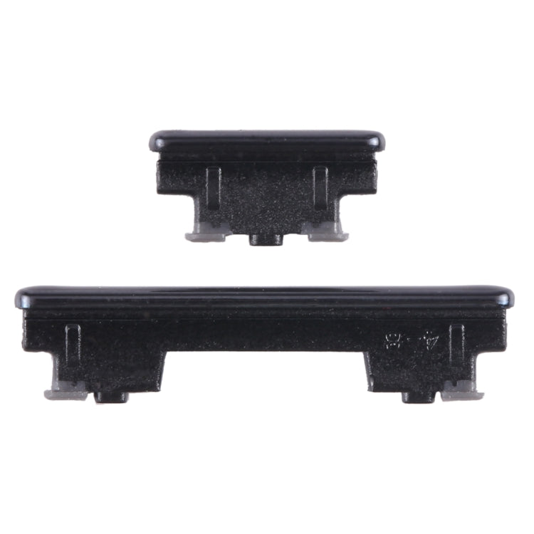 For Samsung Galaxy A72 4G SM-A725 10pcs Power Button + Volume Control Button(Black)