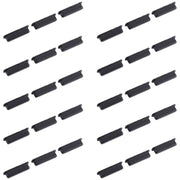 For Samsung Galaxy A6+ 2018 SM-A605 10pcs Power Button + Volume Control Button(Black)