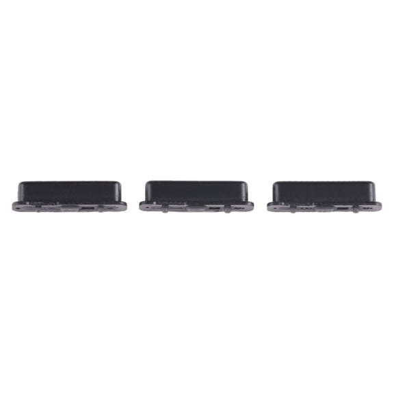 For Samsung Galaxy A6+ 2018 SM-A605 10pcs Power Button + Volume Control Button(Black)