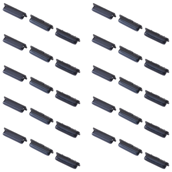 For Samsung Galaxy J6+ SM-J610 10pcs Power Button + Volume Control Button(Black)