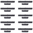 For Samsung Galaxy A20 SM-A205 10pcs Power Button + Volume Control Button(Black) - free shipping - PMc TechLife - Order now!