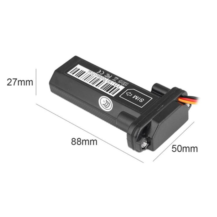 4G US Version 9V-30V 3Pin GPS Positioning Tracker Mini Water-resistant Vehicle Tracking System