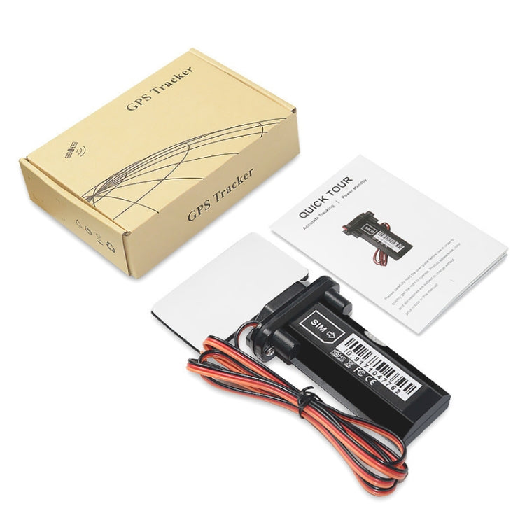 4G AU Version 9V-30V 3Pin GPS Positioning Tracker Mini Water-resistant Vehicle Tracking System