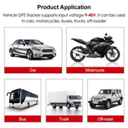 4G EU Version 9V-30V 3Pin GPS Positioning Tracker Mini Water-resistant Vehicle Tracking System