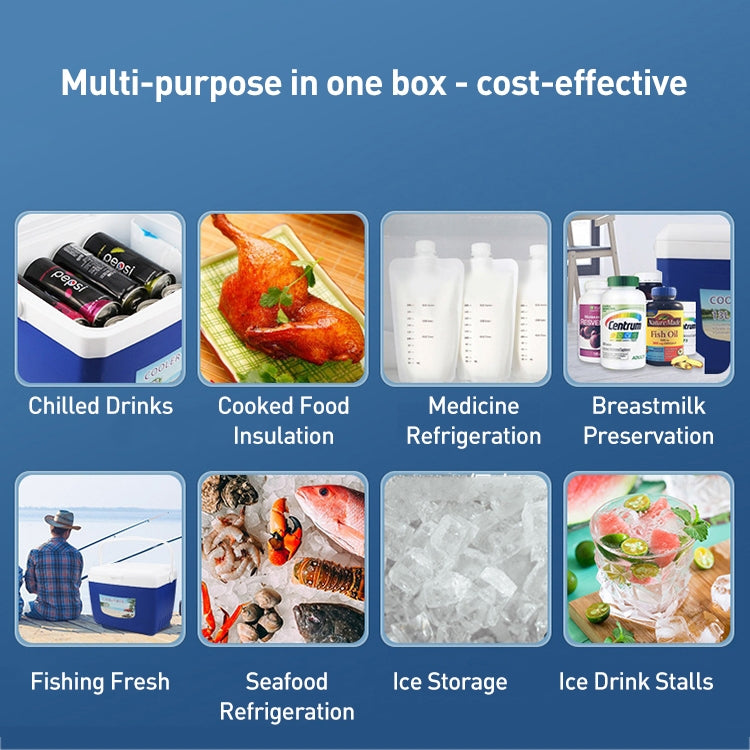 Portable Car Outdoor Ice Bucket Cooler mini Refrigerator 26L