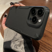 For iPhone 14 Pro Anti-slip Edge Fog Feel Phone Case(Black)