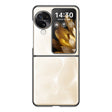 For OPPO Find N3 Flip Full Coverage Electroplate PC Transparent Phone Case(Black) - OPPO Cases by PMC TechLife | Online Shopping South Africa | PMC TechLife | Buy Now Pay Later Mobicred