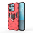 For Xiaomi Redmi Note 13 Pro Shockproof PC + TPU Holder Phone Case(Red) - free shipping - PMC TechLife - Order now!