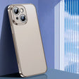 For iPhone 15 Plus SULADA Electroplating Frosted TPU Phone Case(Titanium Grey) - iPhone 15 Plus Cases by SULADA | Online Shopping South Africa | PMC TechLife | Buy Now Pay Later Mobicred