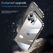 For iPhone 15 SULADA JINGJIA Series Lens Protector PC Phone Case(Titanium Grey)
