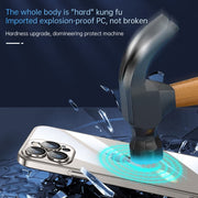 For iPhone 15 Pro SULADA JINGJIA Series Lens Protector PC Phone Case(Gold)