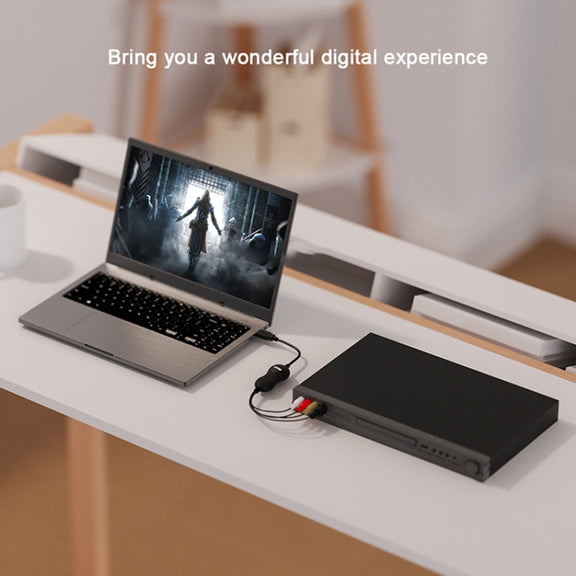 EZCAP 159 USB 2.0 Video Grabber Capture Card Window Mac VLC Media Player