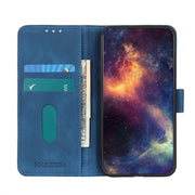 For Honor X7b KHAZNEH Retro Texture Flip Leather Phone Case(Blue)