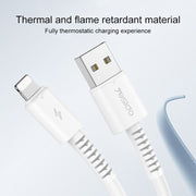 Yesido CA120L 2A USB to 8 Pin Fast Charging Data Cable, Length:1m