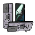 For OnePlus 11 5G Sliding Camshield TPU + PC Shockproof Phone Case with Holder(Purple) - OnePlus Cases by PMC TechLife | Online Shopping South Africa | PMC TechLife