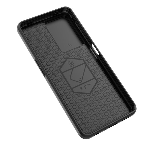 For OnePlus Nord CE 3 Lite 5G Sliding Camshield TPU + PC Shockproof Phone Case with Holder(Blue)
