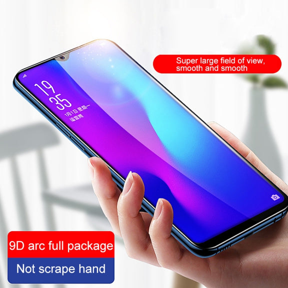 For iPhone 16 Plus 9D Full Glue Screen Tempered Glass Film