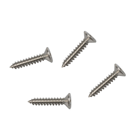 A8627 2 Pair RV Hatch Semi-circular Retainer Kit with Screws(White)