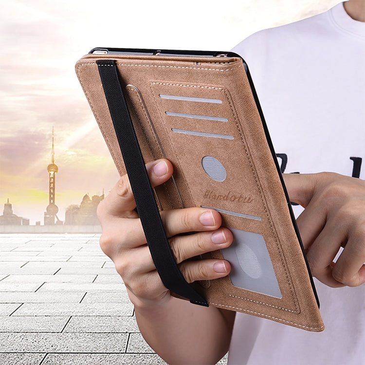 For Samsung Galaxy Tab S7 / S8 / S9 Crystal Texture Painted Leather Tablet Case(Rose)