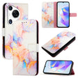 For Huawei Pura 70 Pro / 70 Pro+ PT003 Marble Pattern Flip Leather Phone Case(LS004 Marble White) - Huawei Cases by PMC Jewellery | Online Shopping South Africa | PMC Jewellery | Buy Now Pay Later Mobicred