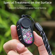 For Insta360 GO 3 Sunnylife Cooling Silicone Case Stickers Skin Wrap Lens Cover with Neck Strap(White)