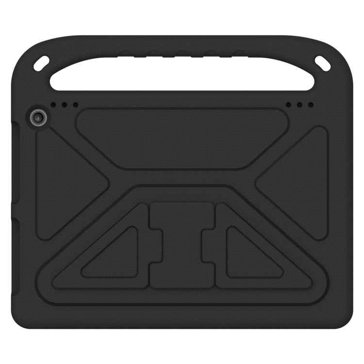 For Amazon Kindle Fire HD 10 2023 Handle EVA Shockproof Tablet Case with Holder(Black)