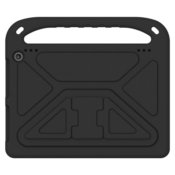 For Amazon Kindle Fire HD 10 2023 Handle EVA Shockproof Tablet Case with Holder(Black)