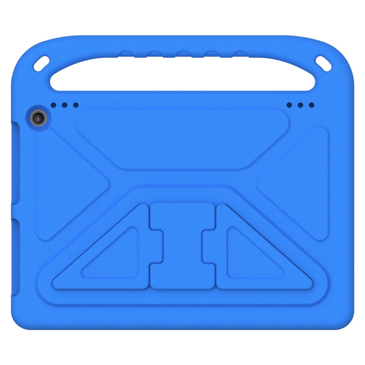 For Amazon Kindle Fire HD 10 2023 Handle EVA Shockproof Tablet Case with Holder(Blue)