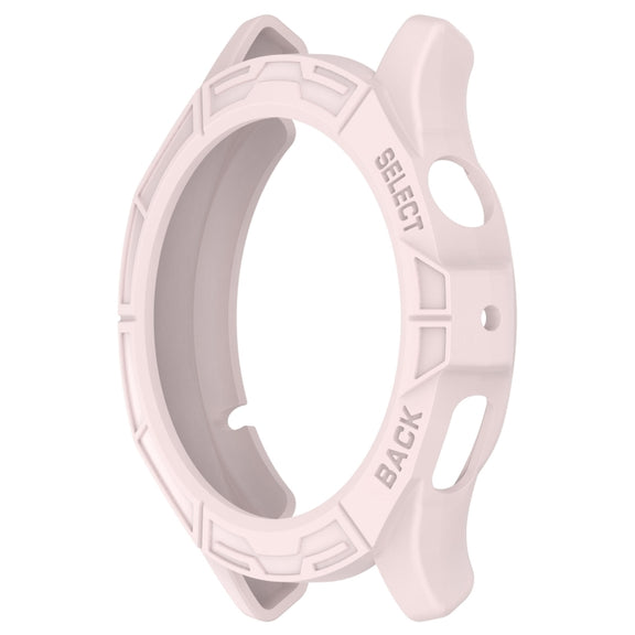 For Amazfit Cheetah / Cheetah Pro Armor Hollow Watch Protective Case(Light Pink)