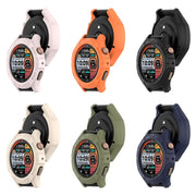 For Amazfit Cheetah / Cheetah Pro Armor Hollow Watch Protective Case(Light Pink)