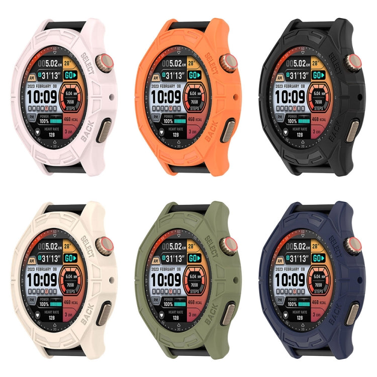 For Amazfit Cheetah / Cheetah Pro Armor Hollow Watch Protective Case(Orange)
