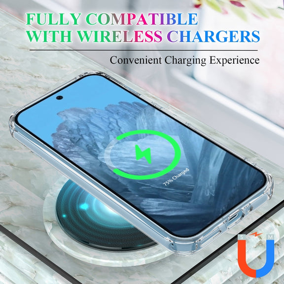 For Google Pixel 9 MagSafe Clear Acrylic PC Hybrid TPU Phone Case(Transparent)