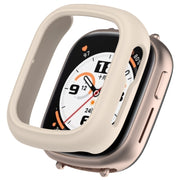 For Honor Watch 4 Half Coverage Hollow PC Watch Protective Case(Ivory White)