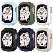 For Honor Watch 4 Half Coverage Hollow PC Watch Protective Case(Dark Green)