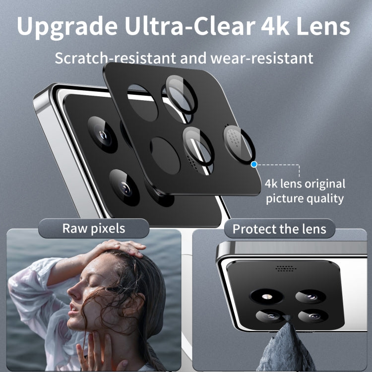 For Xiaomi 14 Pro Aromatherapy Magnetic Metal Phone Case(Silver)
