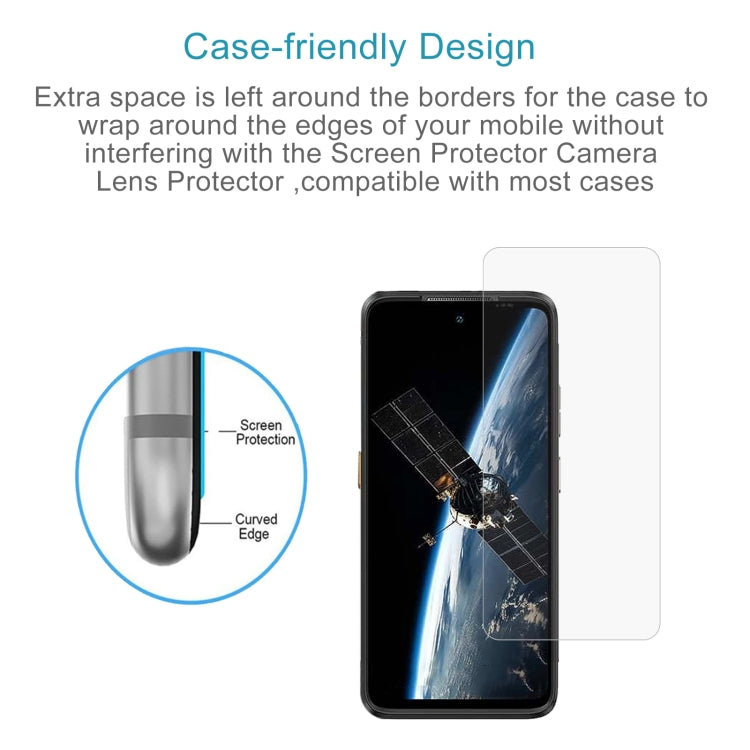 For Ulefone Armor 23 Ultra 10pcs 0.26mm 9H 2.5D Tempered Glass Film
