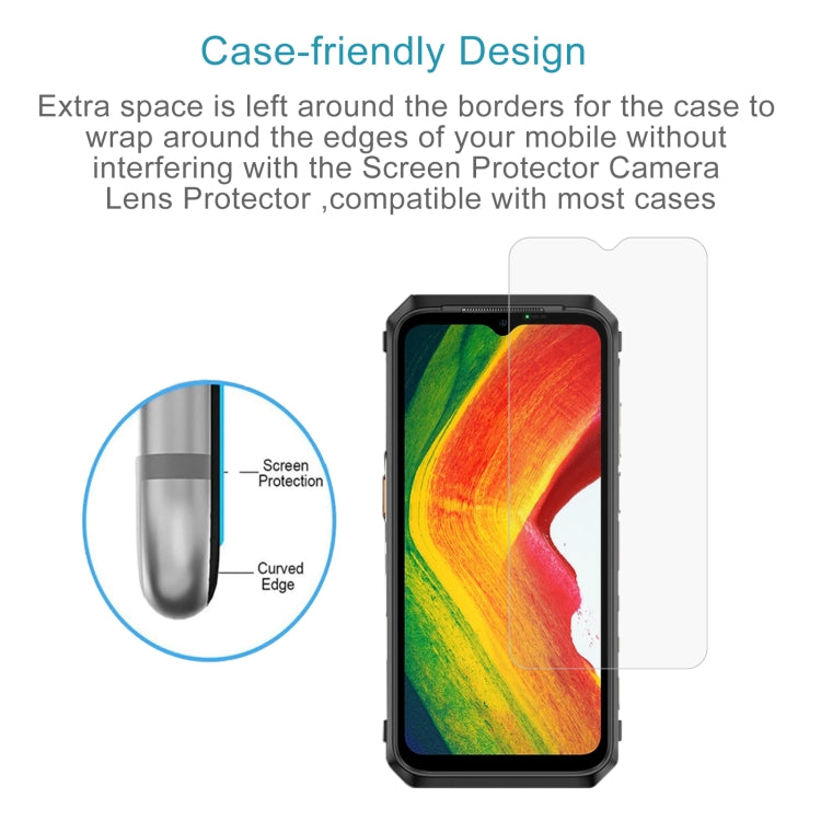 For Ulefone Power Armor 18 Ultra 50pcs 0.26mm 9H 2.5D Tempered Glass Film