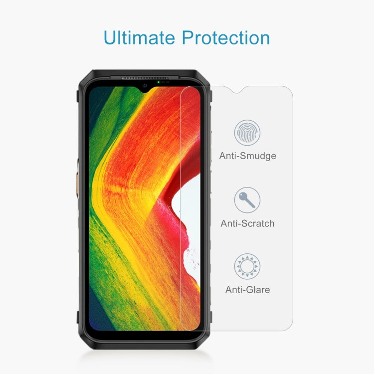 For Ulefone Power Armor 18 Ultra 50pcs 0.26mm 9H 2.5D Tempered Glass Film