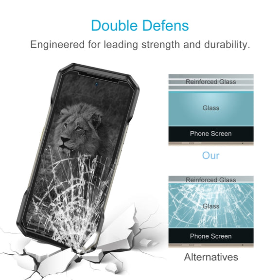 For Ulefone Armor 27 Pro 50pcs 0.26mm 9H 2.5D Tempered Glass Film