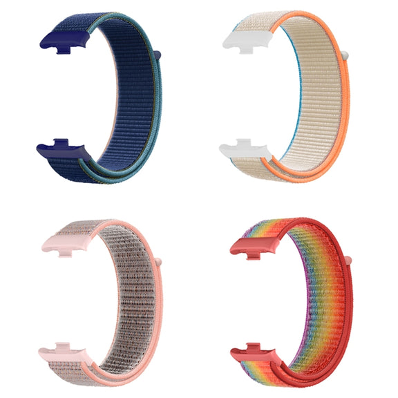 For Xiaomi Smart Band 9 Pro / 8 Pro Nylon Loop Watch Band(Blue Sea)