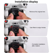 For DJI Mini 4 Pro STARTRC Drone Lens Filter, Lens:CPL UV ND8/16/32/64