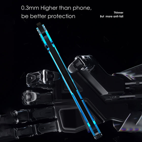 For iPhone 15 Pro Max R-JUST RJ17 Shockproof Armor Metal Phone Case(Blue)