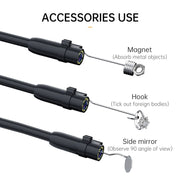 P200 8mm Front Lenses Detachable Industrial Pipeline Endoscope with 4.3 inch Screen, Spec:5m Tube