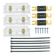 3 in 1 ANL Car Audio Modified Fuse Holder with 200A Fuse, Current:400A - Fuse by PMC TechLife | Online Shopping South Africa | PMC TechLife | Buy Now Pay Later Mobicred