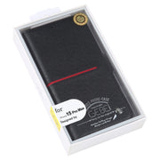 For iPhone 15 Pro Max GEBEI Top-grain Horizontal Flip Leather Phone Case(Black)