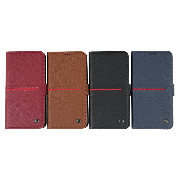 For iPhone 15 Pro Max GEBEI Top-grain Horizontal Flip Leather Phone Case(Black)