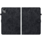 For Lenovo Tab M11/Xiaoxin Pad 11 2024 Tiger Pattern Flip Leather Tablet Case(Black)