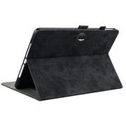 For Honor Pad 9 12.1 Embossed Tiger Pattern Leather Tablet Case(Black)